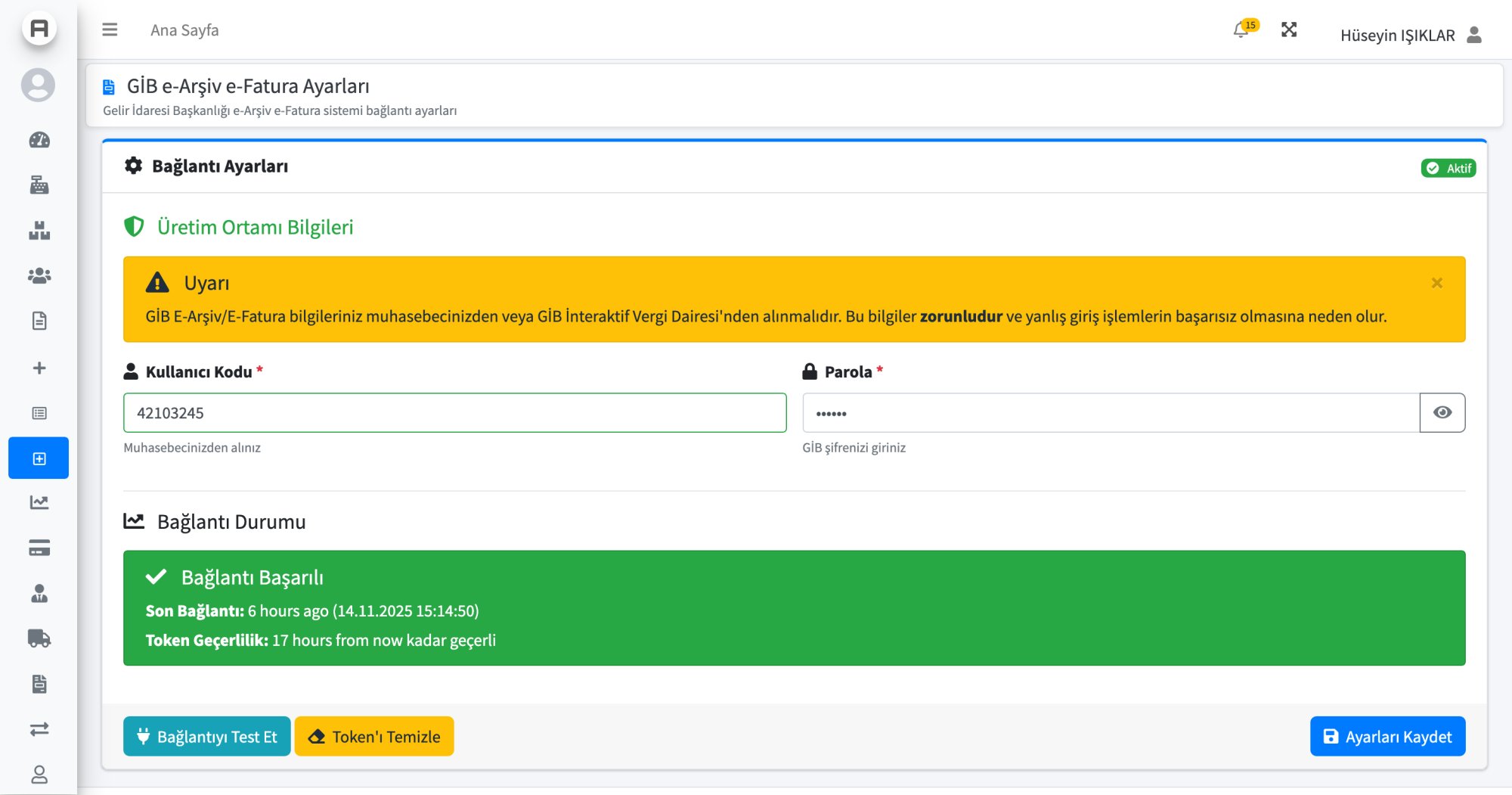AysimaPOS GİB E-Fatura Entegrasyonu - E-Fatura ve E-Arşiv Yönetimi