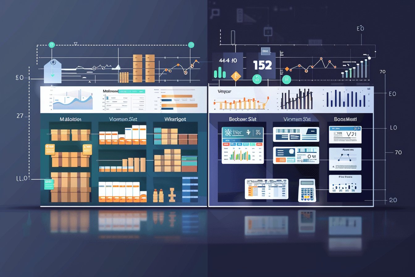 FIFO ve LIFO envanter yönetimi farkları infografiği - Kar marjı hesaplama gösterimi