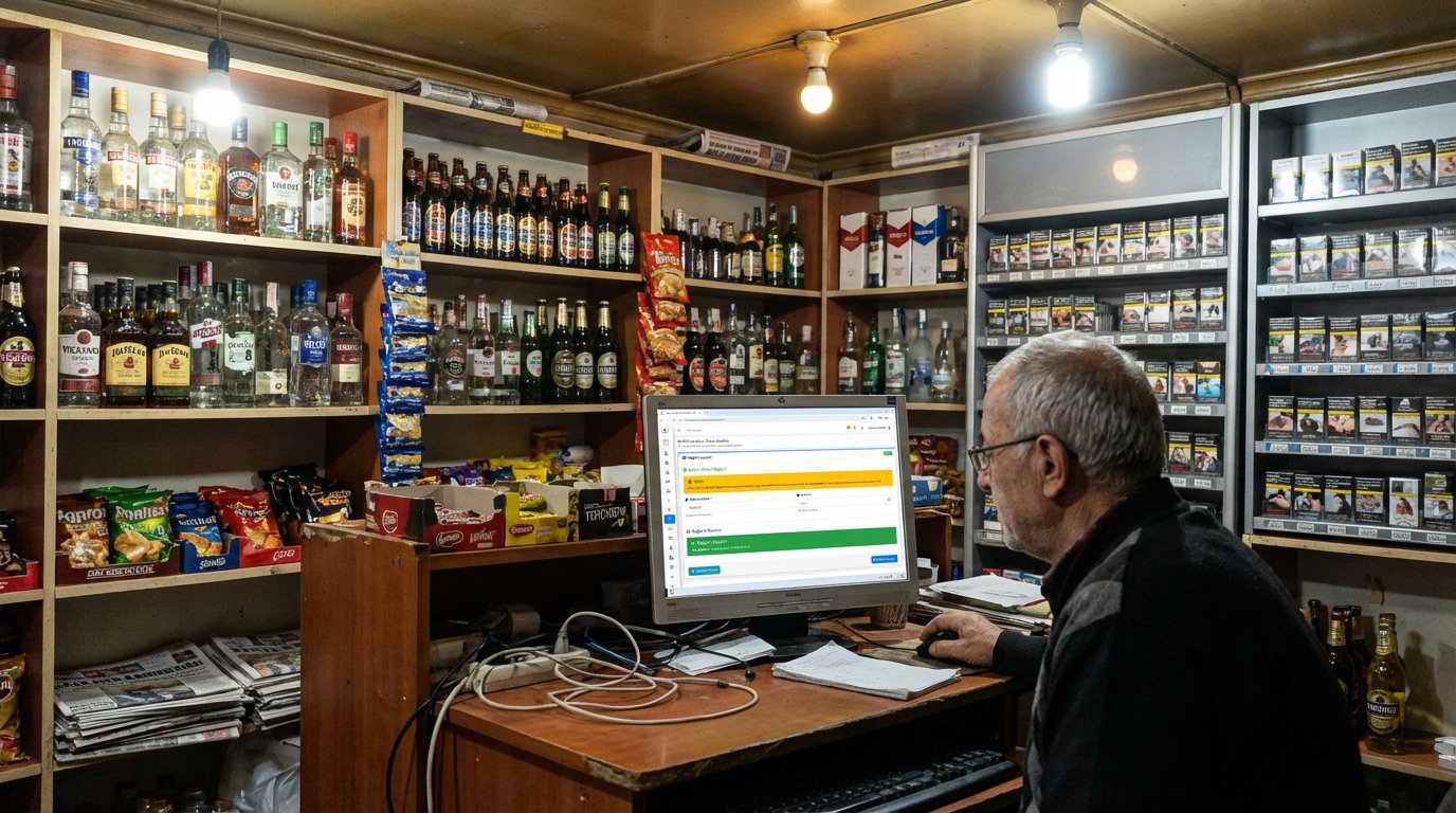 AysimaPOS GİB entegrasyonu kurulum ekranı - kullanıcı adı ve şifre girişi AysimaPOS GİB entegrasyonu kurulum ekranı - kullanıcı adı ve şifre girişi